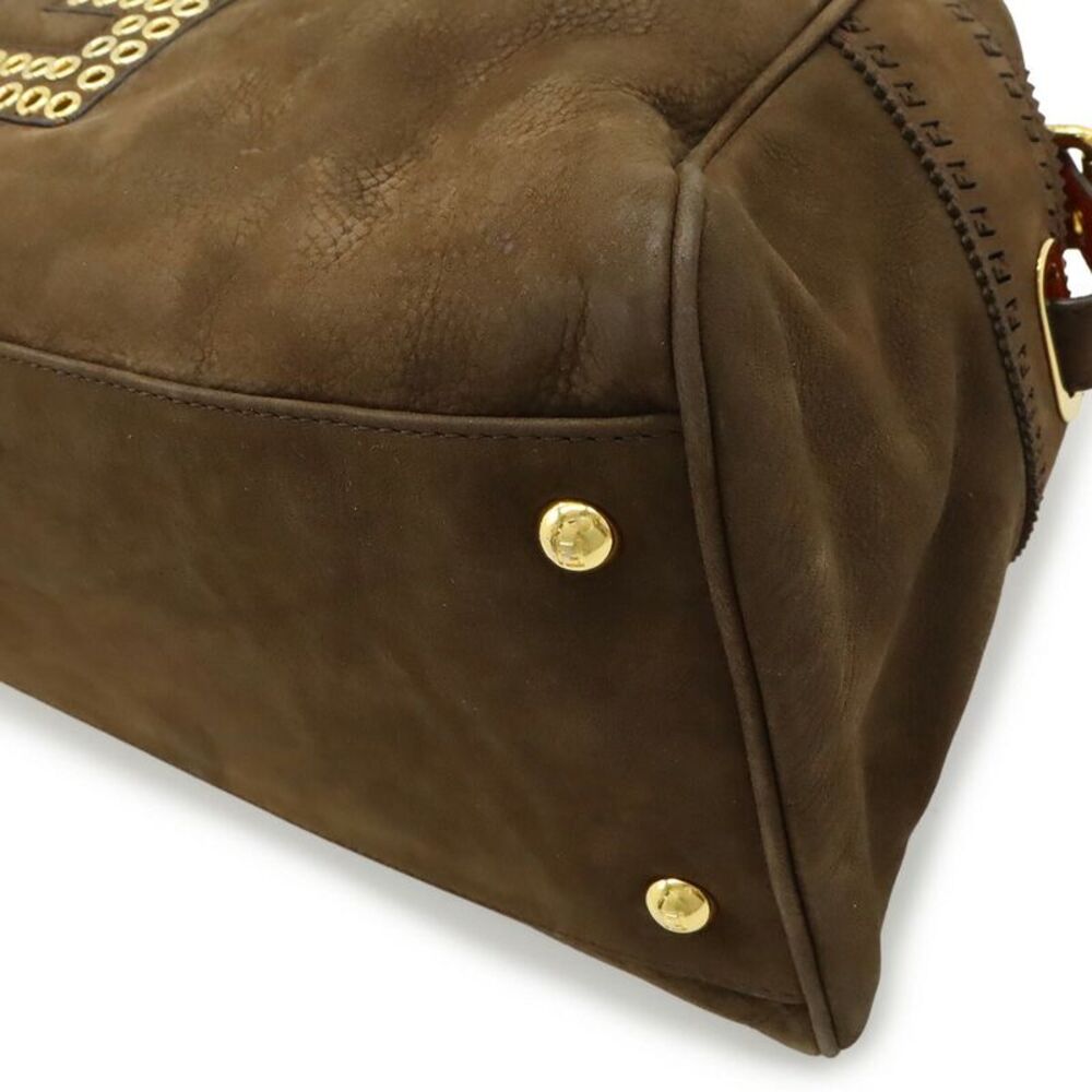 Fendi Etnico Zucca Nubuck Tote Bag - Picture 3 of 8